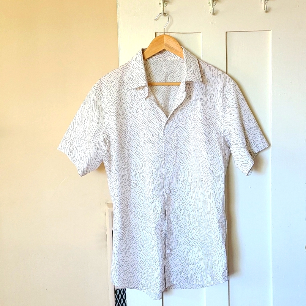 Lululemon Short-Sleeve Button Shirt
